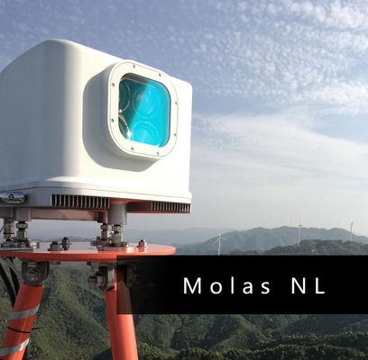 kupować Cztery wiązki Lidar Wiatru Morskiego częstotliwość pobierania próbek 4hz Zakres prędkości wiatru -50~50m online manufacture