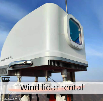 kupować Wynajem 50-200m Pomiar wiatru Lidar 4hz Częstotliwość próbkowania -50~50m/s Prędkość wiatru online manufacture