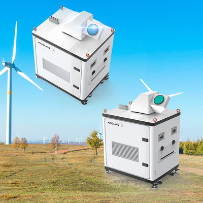 buy Precyzja 120m rozdzielczość odległości wiatr Lidar dla 4 km pionowego pomiaru i 10 km wykrywania wzroku online manufacture