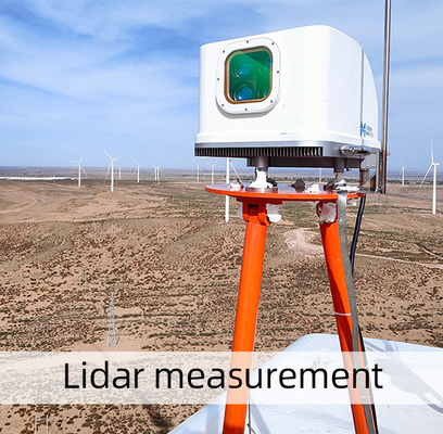 50m-200m/400m/750m Vector Lidar Urządzenie do pomiaru wiatru w polu wiatru