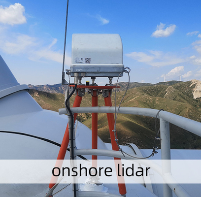 Nl400 4 wiązki 400m Wind Iris Lidar 0,1 m/s Dokładność 0,5° Wynajem