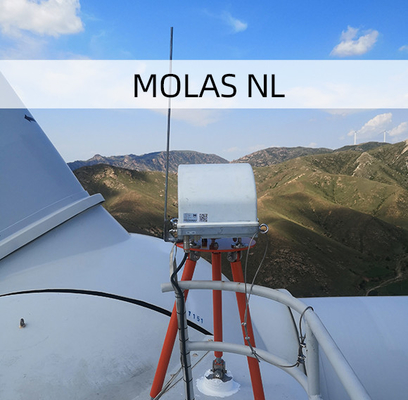 10-warstwowy pomiar odległości Wind Iris Lidar dla lądowych turbin wiatrowych