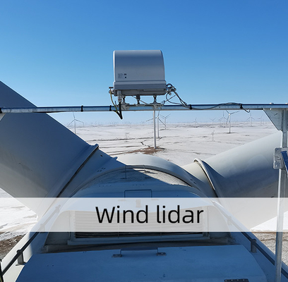 4 Beam Doppler Wind Lidar Rental Eolos Molas Nl ±0,5° Dokładność kierunku