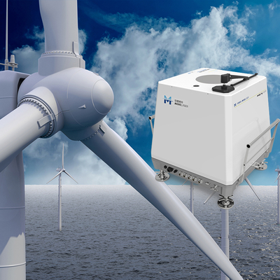 60W system zdalnego wykrywania wiatrowych turbin Lidar zasilany przez 24V±5%DC dla rozwiązań monitorowania energii wiatrowej