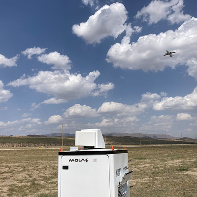 1kW 3500m wysokości Doppler Lidar wiatrowy 5-18 miesięcy przechowywania danych
